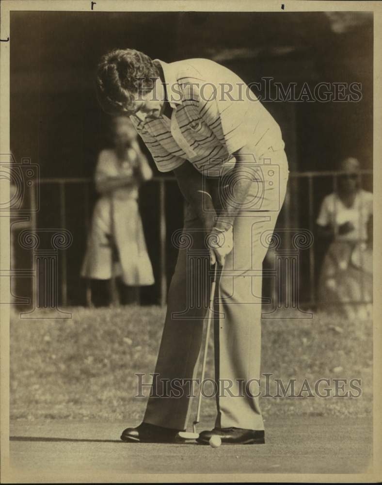 1981 Press Photo Golfer Bruce Lietzke at the Texas Open - sas15407- Historic Images