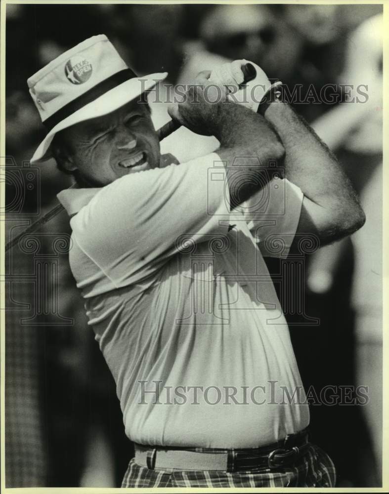 1985 Press Photo Golfer Jim Colbert plays the Texas Open - sas15824- Historic Images