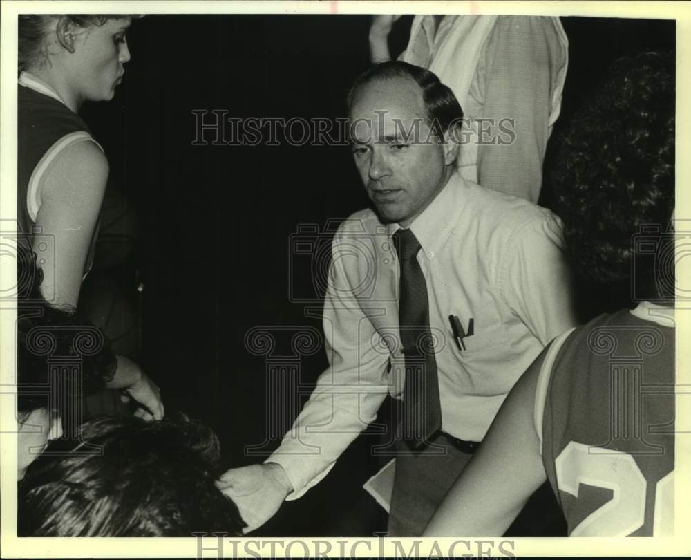 1987 Press Photo Lee High basketball Paul Tisdel - sas15900- Historic Images