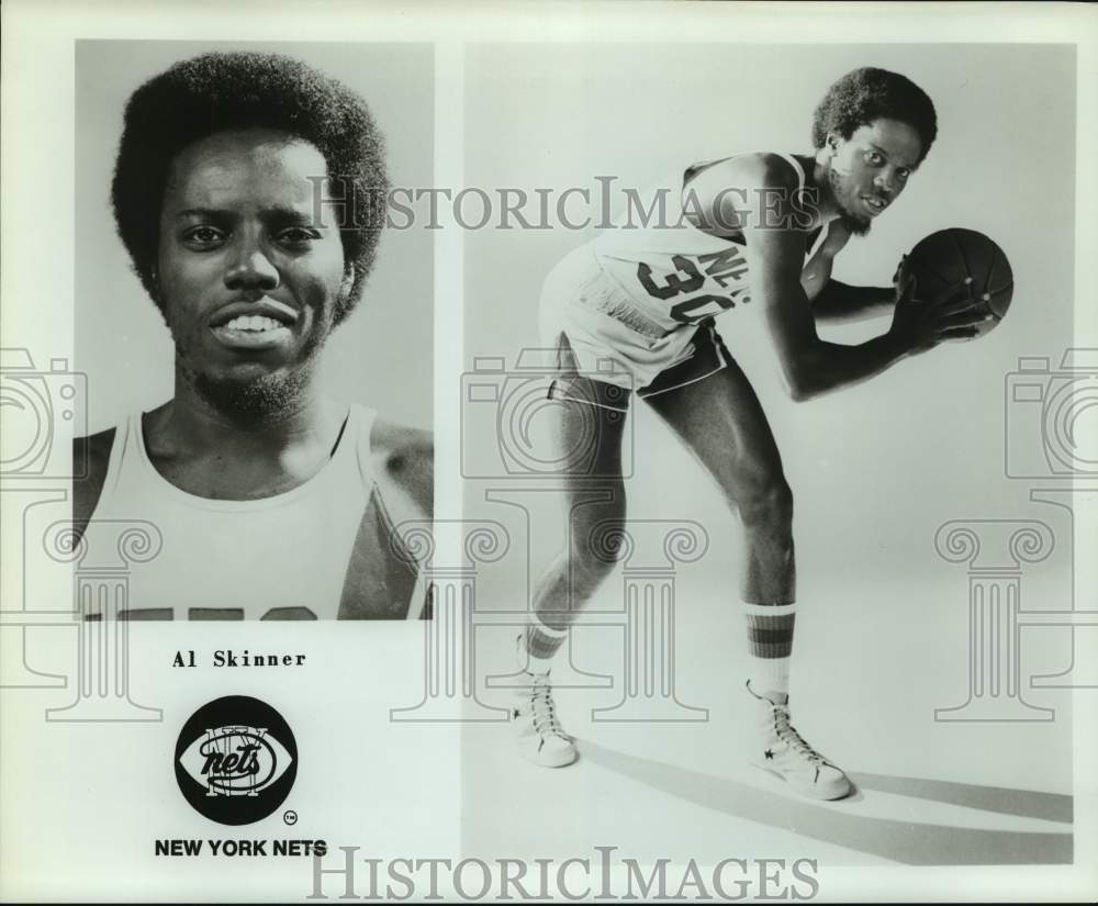 Press Photo New York Nets basketball player Al Skinner - sas15918- Historic Images