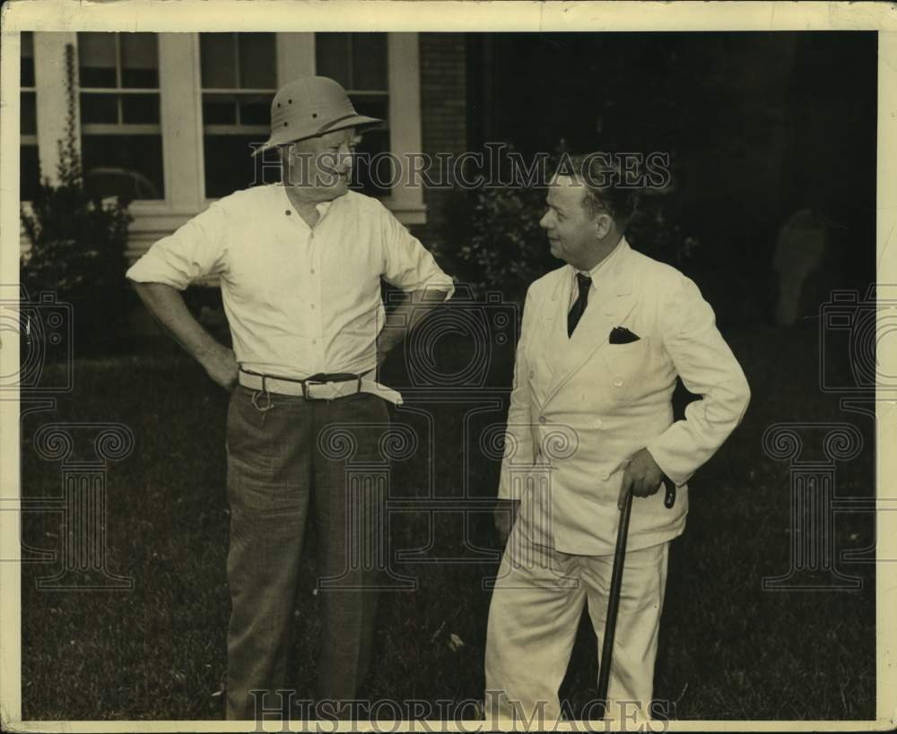 Press Photo James A Carley and Ray McCarley - sas15960- Historic Images