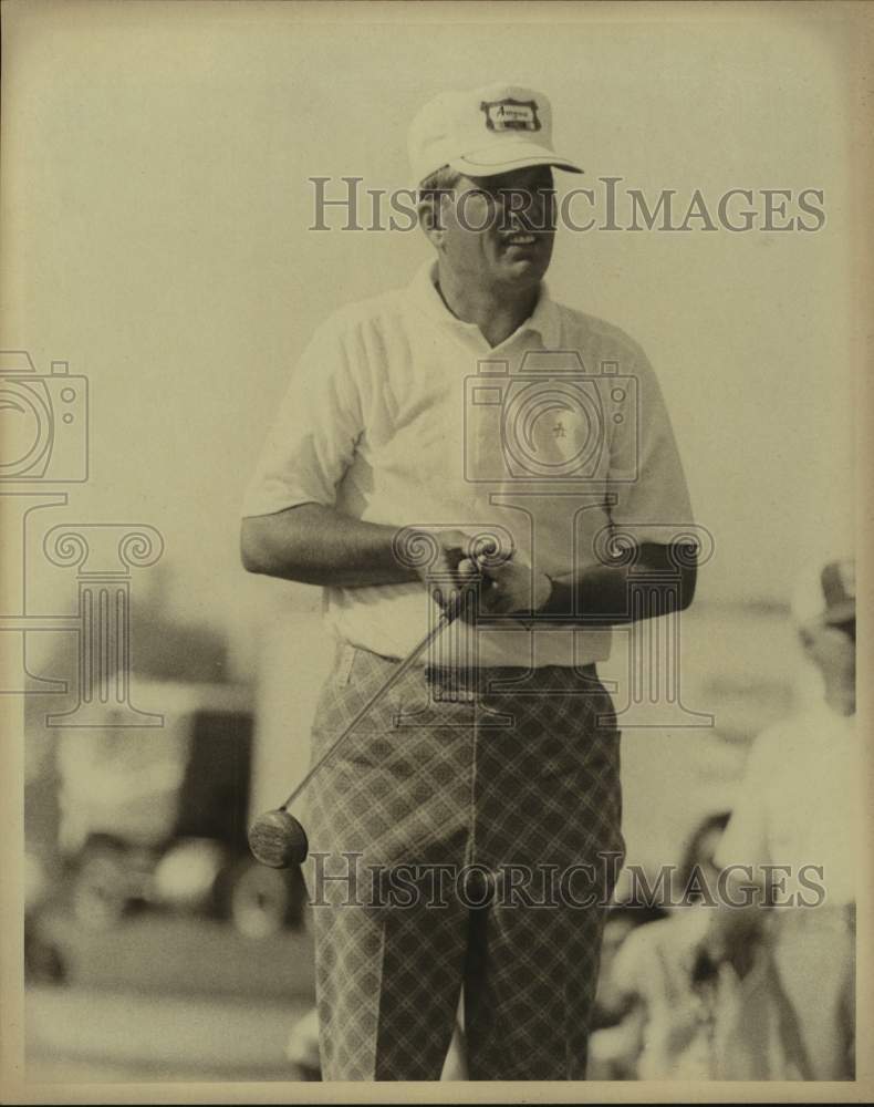 1974 Press Photo A golfer at the Texas Open - sas16044- Historic Images