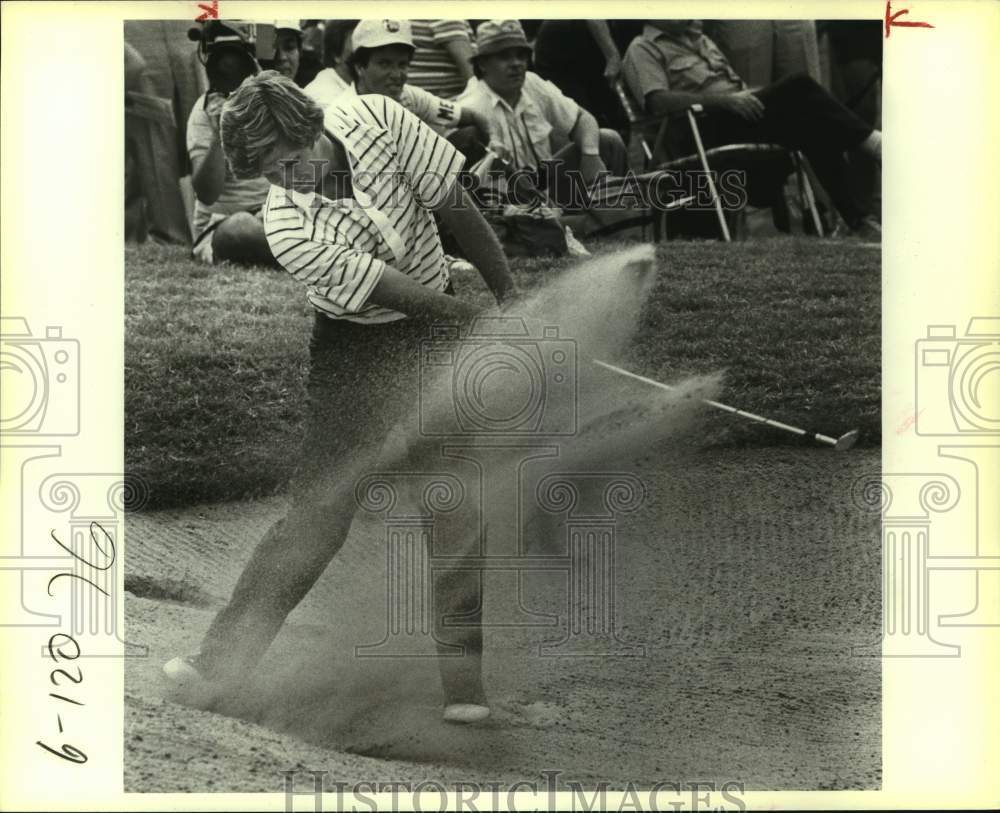 1983 Press Photo Golfer Mark Pfeil plays the Texas Open - sas16188- Historic Images