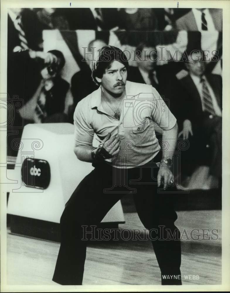 1986 Press Photo Pro bowler Wayne Webb - sas16351- Historic Images