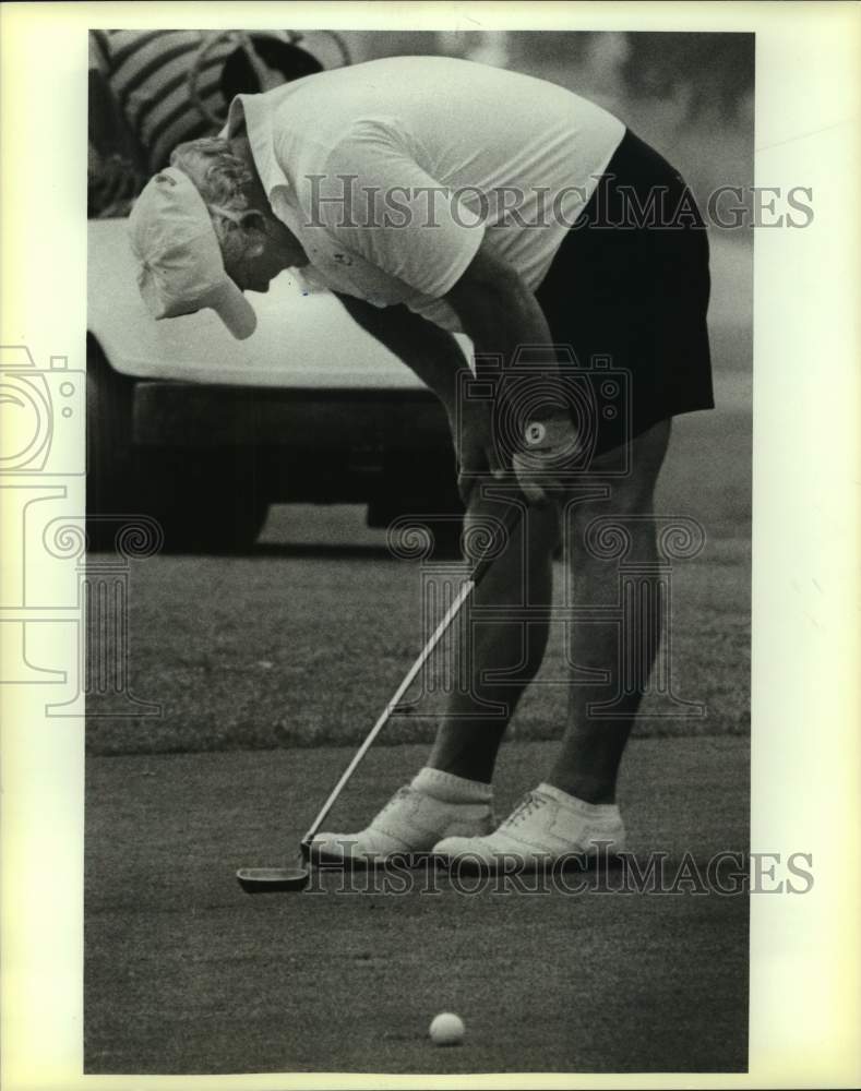 1983 Press Photo Golfer Carl Werner - sas16411- Historic Images