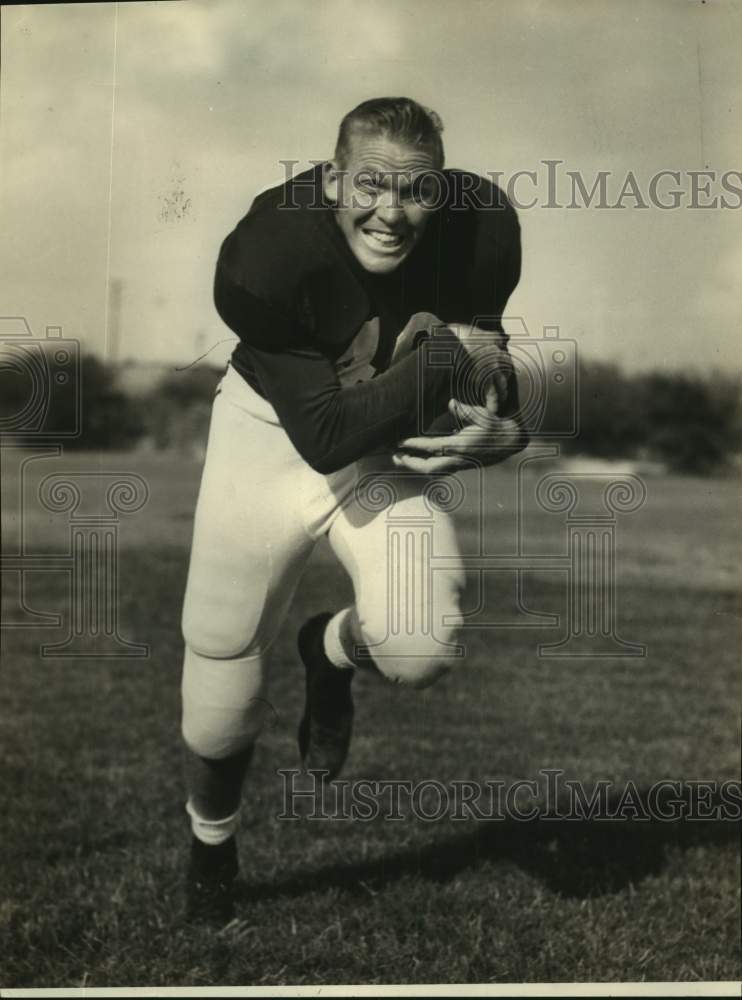 1954 Press Photo Tigers football player Dalton Klaus - sas17136- Historic Images