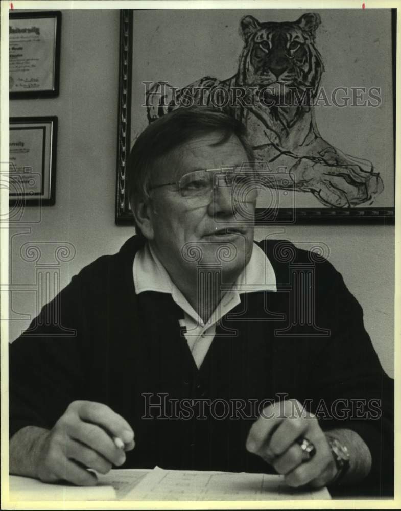 1984 Press Photo Pete Murphy of Trinity University - sas17403- Historic Images