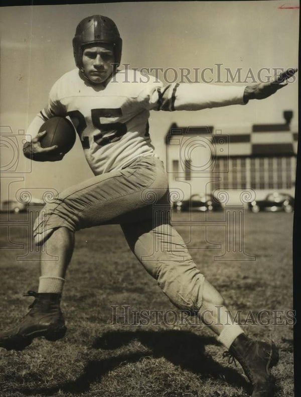 Press Photo Football player Rick Russ - sas17499 - Historic Images