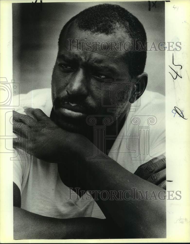 1987 Press Photo Football player Warren McVea - sas17553- Historic Images