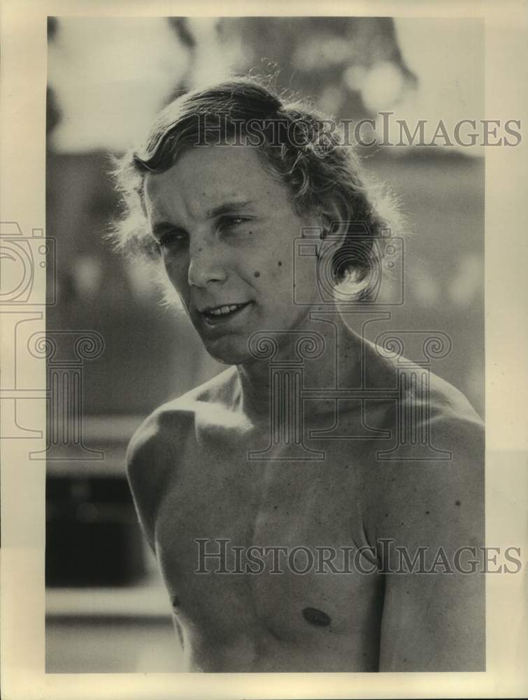 1976 Press Photo American Olympic swimming hopeful TIm Shaw - sas17603- Historic Images