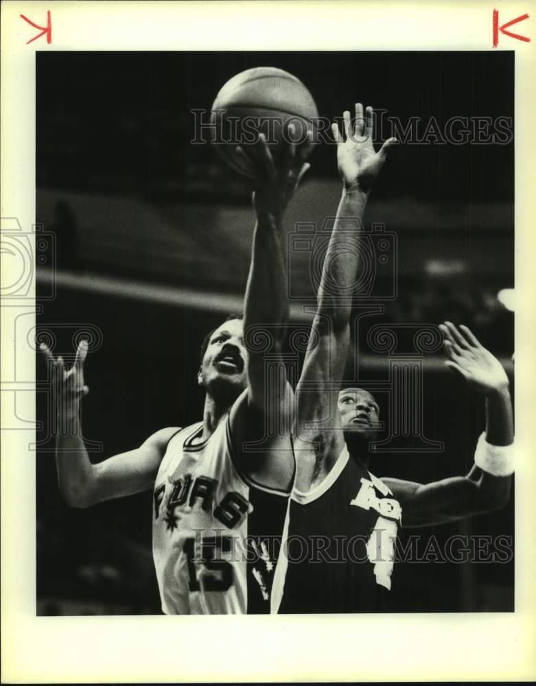 1984 Press Photo San Antonio Spurs basketball player John Lucas - sas17634- Historic Images