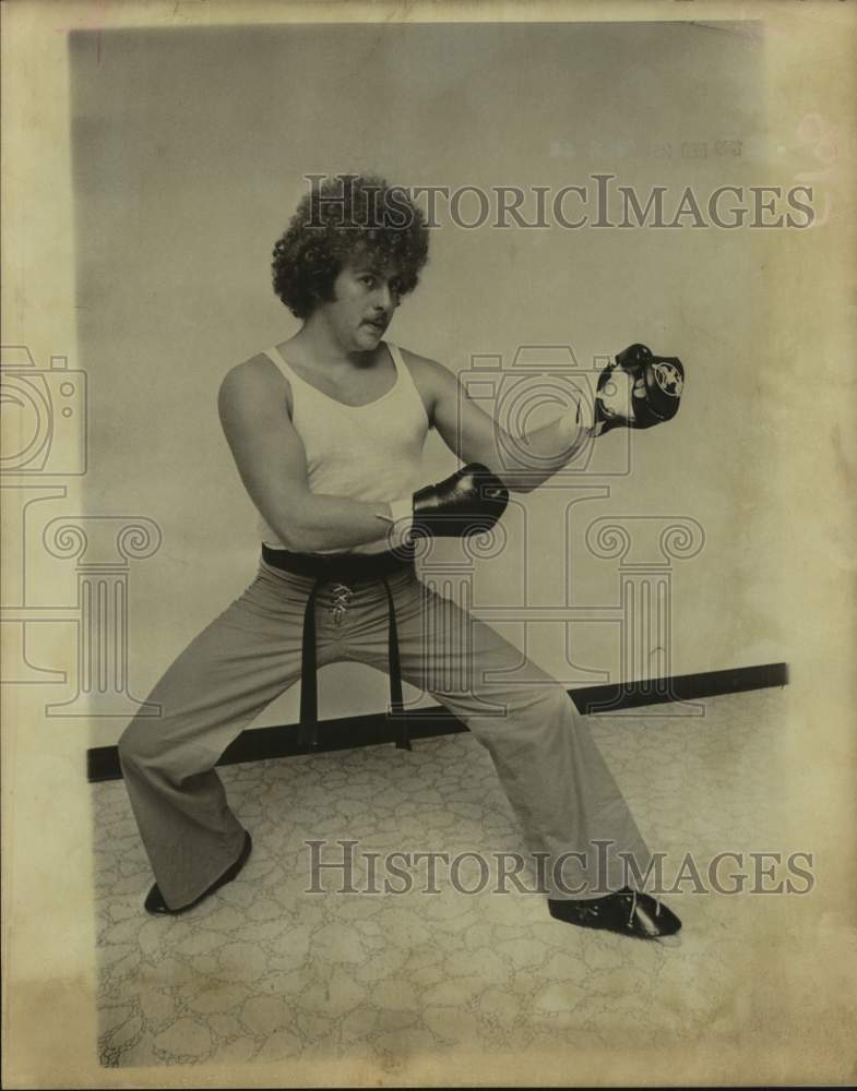 1979 Press Photo Kickboxer Steve Ashcraft - sas17740- Historic Images