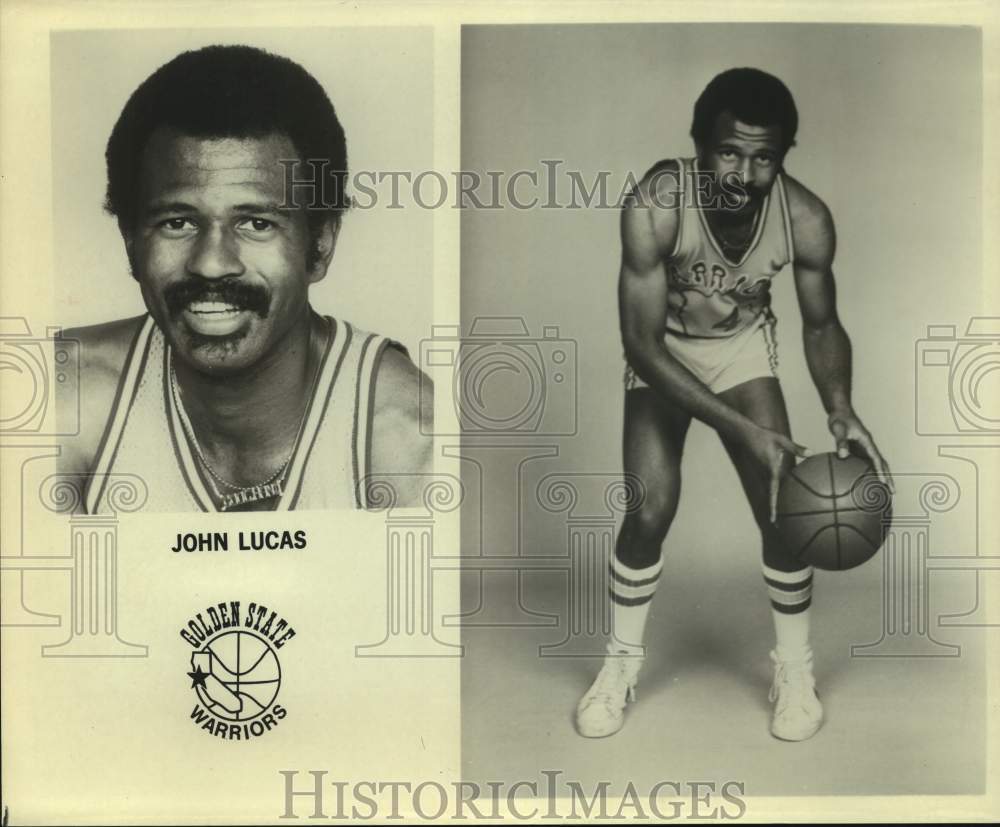 Press Photo Golden State Warriors basketball player John Lucas - sas17845- Historic Images