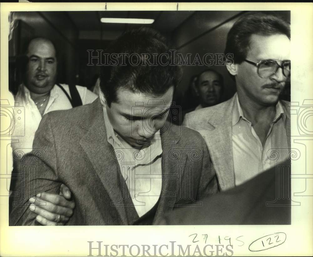 1983 Press Photo Boxer Tony Ayala in 227th Court - sas17997- Historic Images