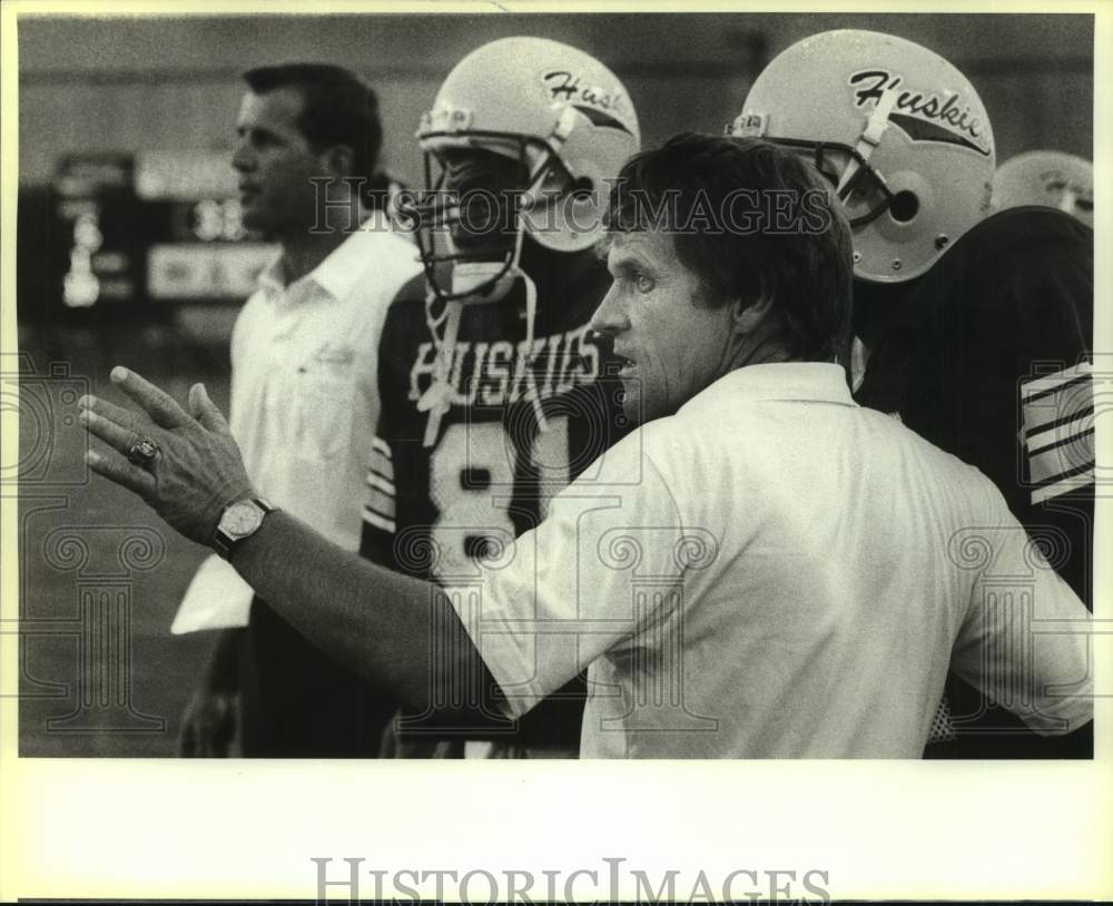 1988 Press Photo Holmes High football Gary Malesky - sas18113- Historic Images