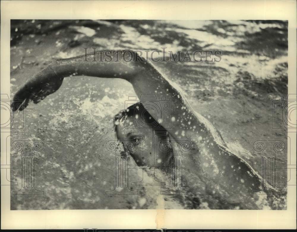 1976 Press Photo American Olympic swimmer Tim Shaw - sas18120- Historic Images