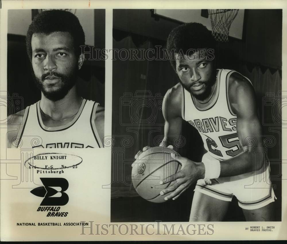 1978 Press Photo Buffalo Braves basketball player Billy Knight - sas18208- Historic Images