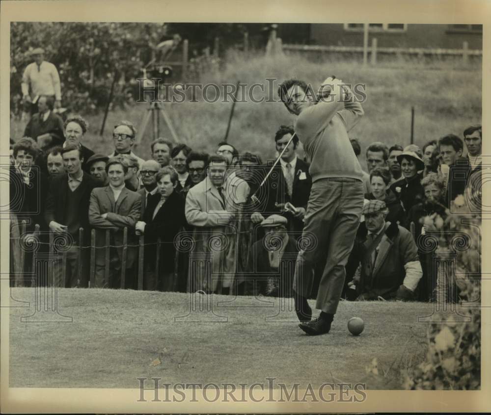 1970 Press Photo British Open golfer Tony Jacklin - sas18212- Historic Images