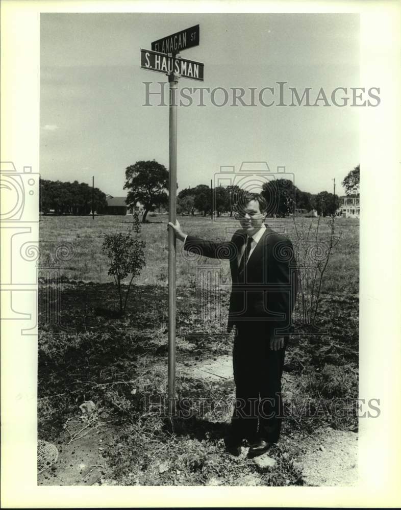 1990 Press Photo Boys Town San Antonio director Rick Culp - sas18359- Historic Images