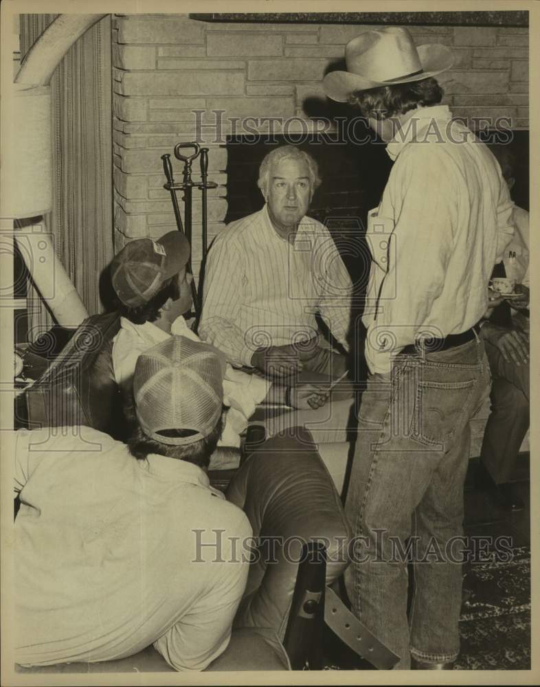 1975 Press Photo Former Texas governor John Connally - sas18635- Historic Images