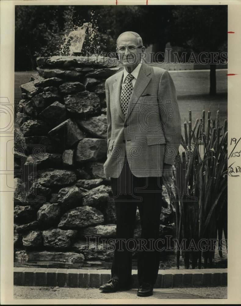 1979 Press Photo Dr. Andrew Cowles, Trinity University benefactor - sas18713- Historic Images