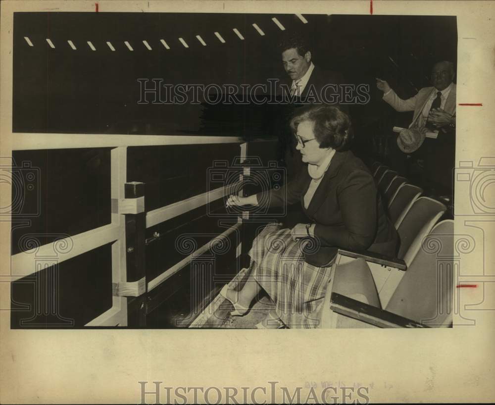 1979 Press Photo Mayor Lila Cockrell & Others in Convention Center - sas18884- Historic Images