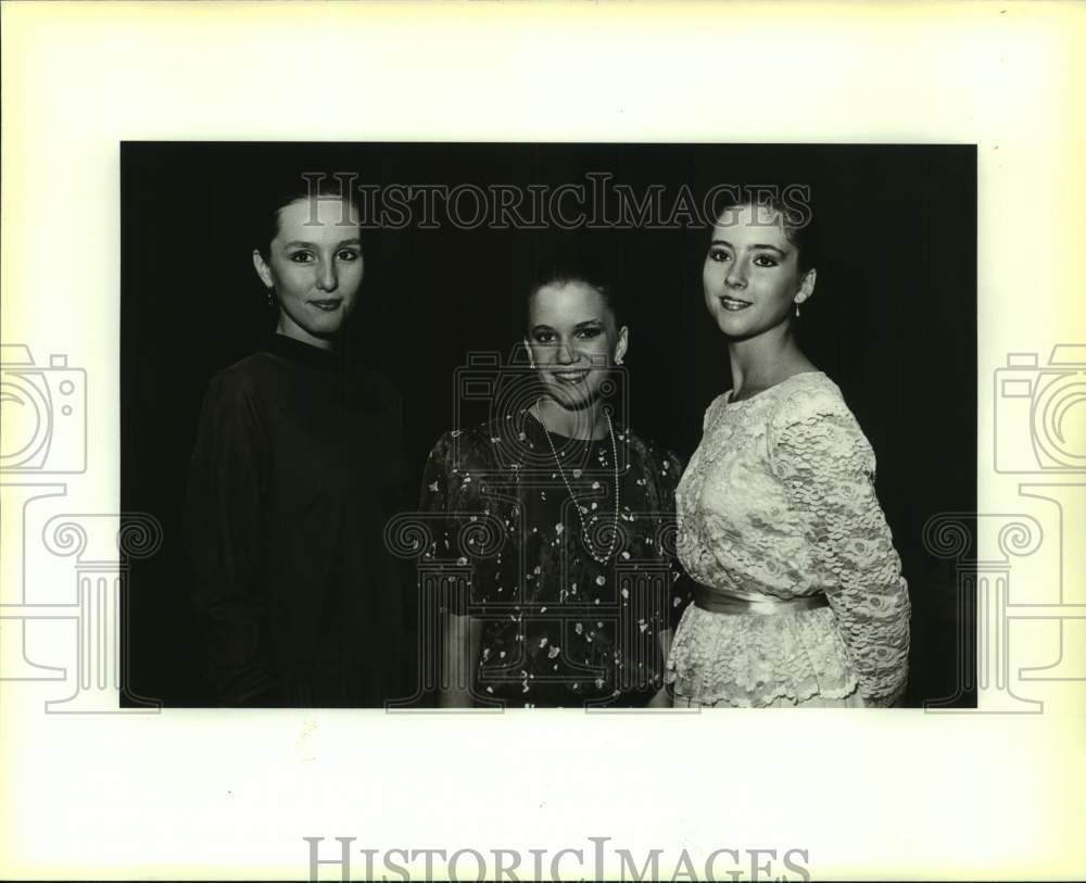 1989 Press Photo Texas Ballet Concerto Attendees, Hyatt Regency - sas18980- Historic Images