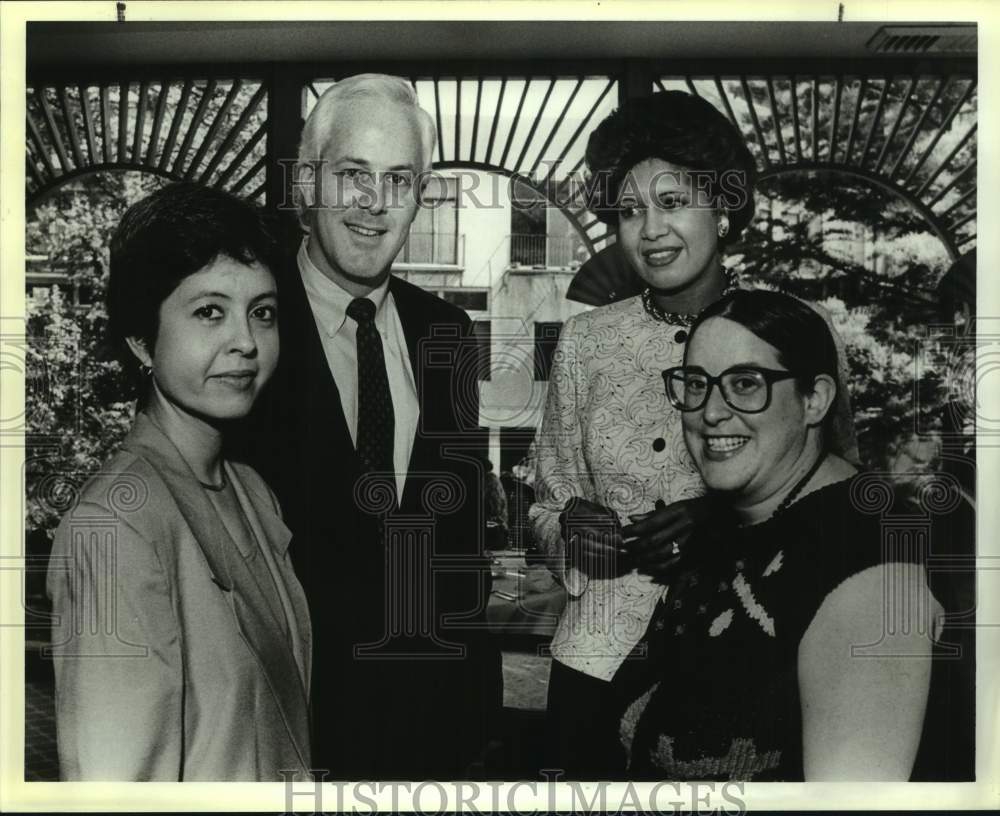 1989 Press Photo River City Business &amp; Professional Women&#39;s Club Brunch Members- Historic Images