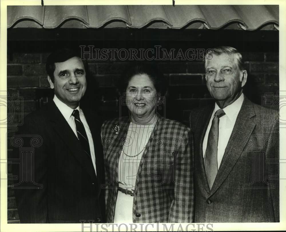 1988 Press Photo VIP Community Leader Reception Attendees - sas19108- Historic Images