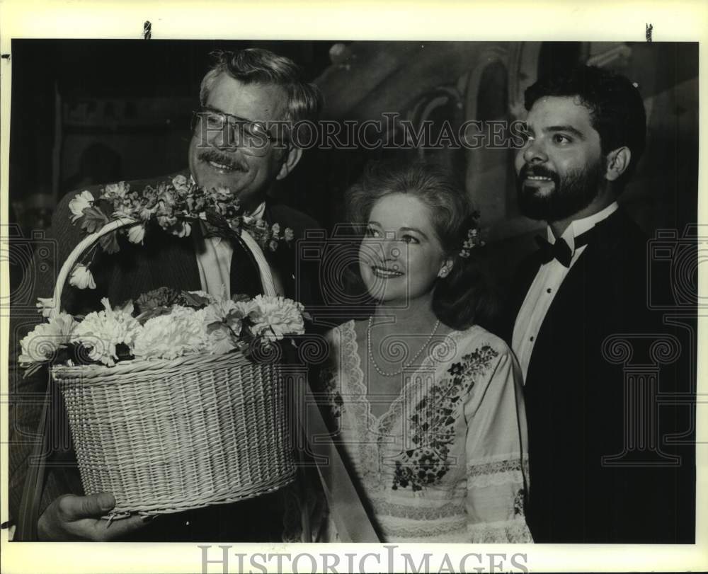 1986 Press Photo Ballet Folklorico Anniversary Gala Attendees - sas19138- Historic Images