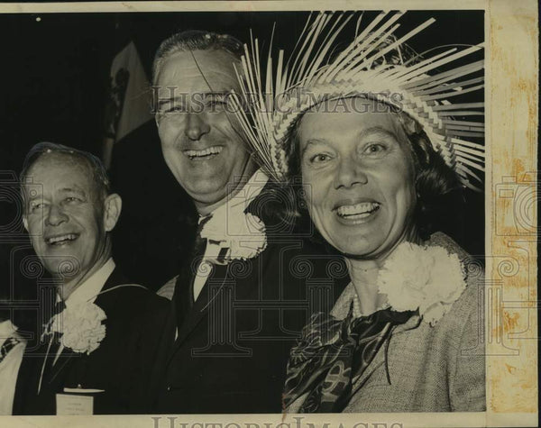 1964 Press Photo Texas Governor & Mrs. John Connally & Florida Governor ...