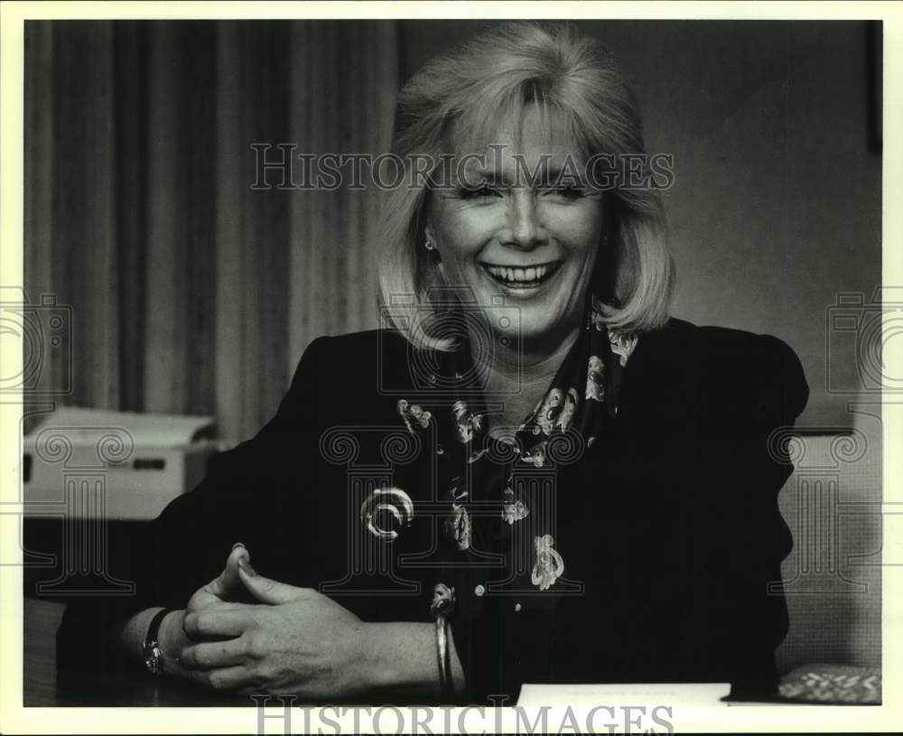 1989 Press Photo President Stephanie Coleman of San Antonio Economic Development- Historic Images