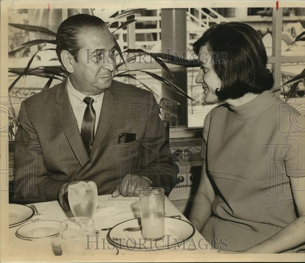 1967 Press Photo John Corigliano of San Antonio Symphony &amp; Edith Peinemann- Historic Images