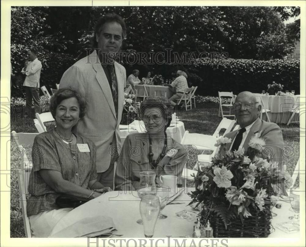 1988 Press Photo Brunch for the Angel Patrons of the Southwest Craft Center- Historic Images