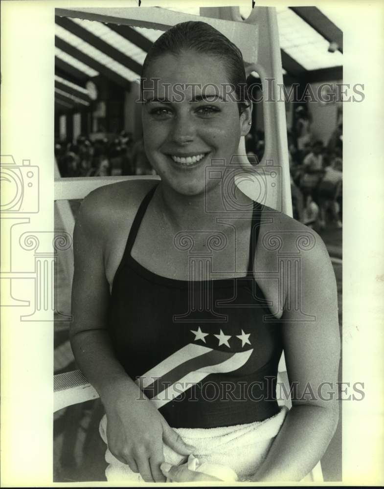 1985 Press Photo Diver Wendy Wyland - sas19859- Historic Images