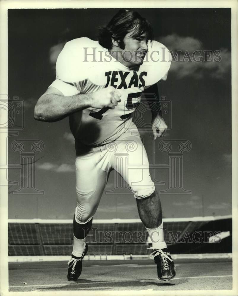 Press Photo University of Texas Football Player Rick Thurman - sas19909- Historic Images