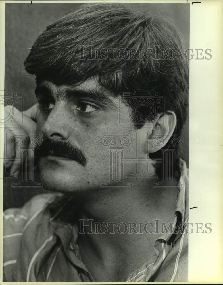 1985 Press Photo Puerto Rican Olympic Swimming Champion Jesse Vassallo- Historic Images