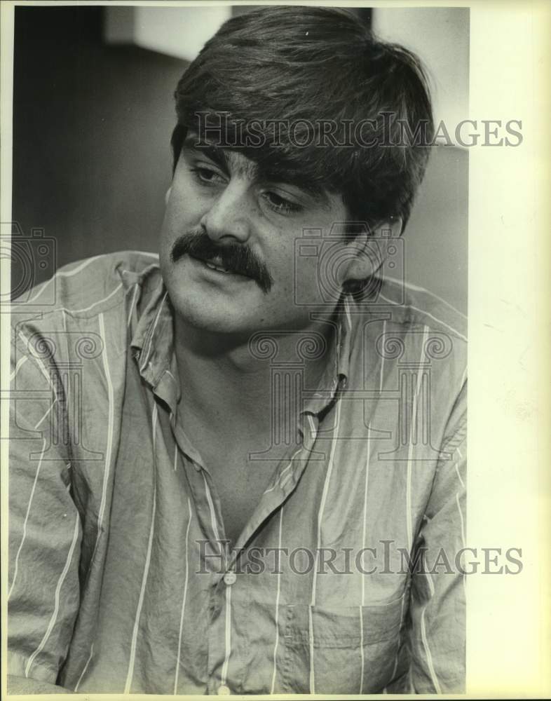 1985 Press Photo Puerto Rican Olympic Swimming Champion Jesse Vassallo- Historic Images