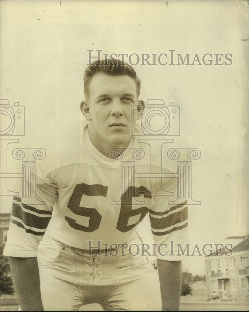 Press Photo Football Player Rex Tatum - sas20391- Historic Images