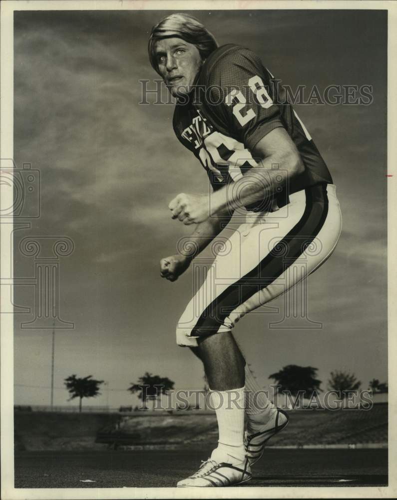 Press Photo Texas Tech Football Player Greg Waters - sas20439- Historic Images