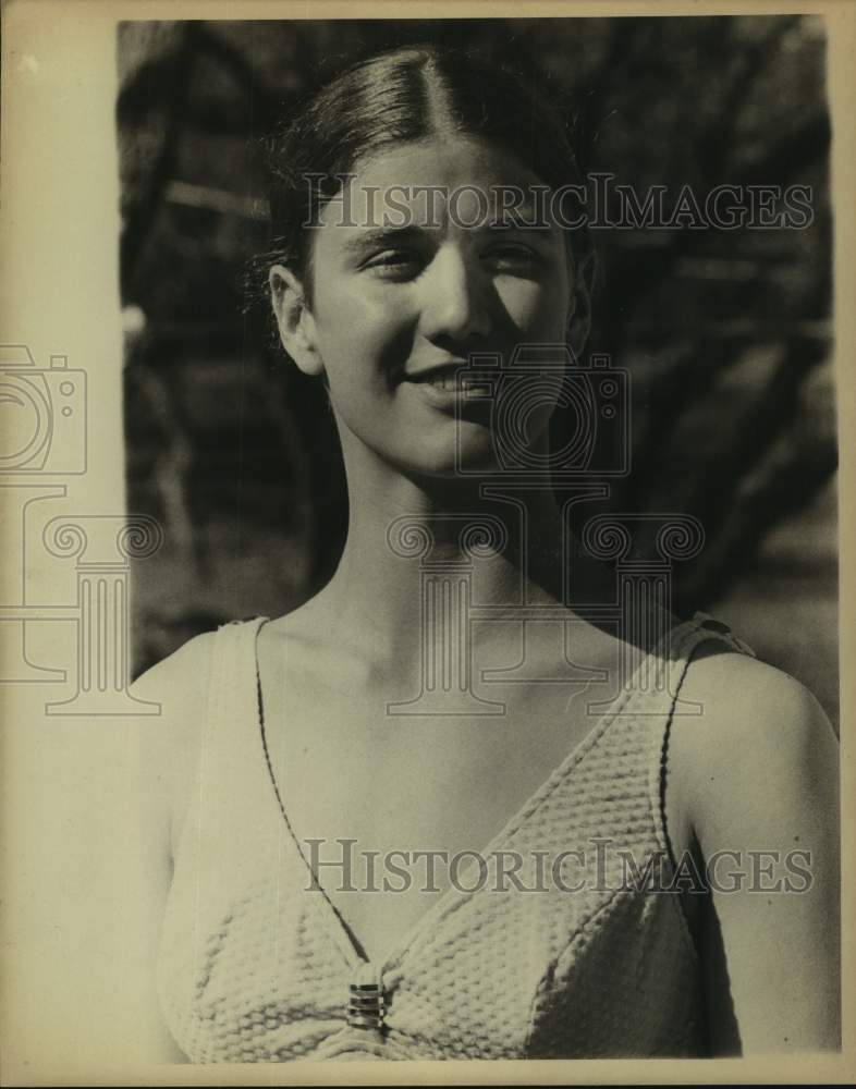 Press Photo Swimmer Sherry Taylor - sas20452- Historic Images