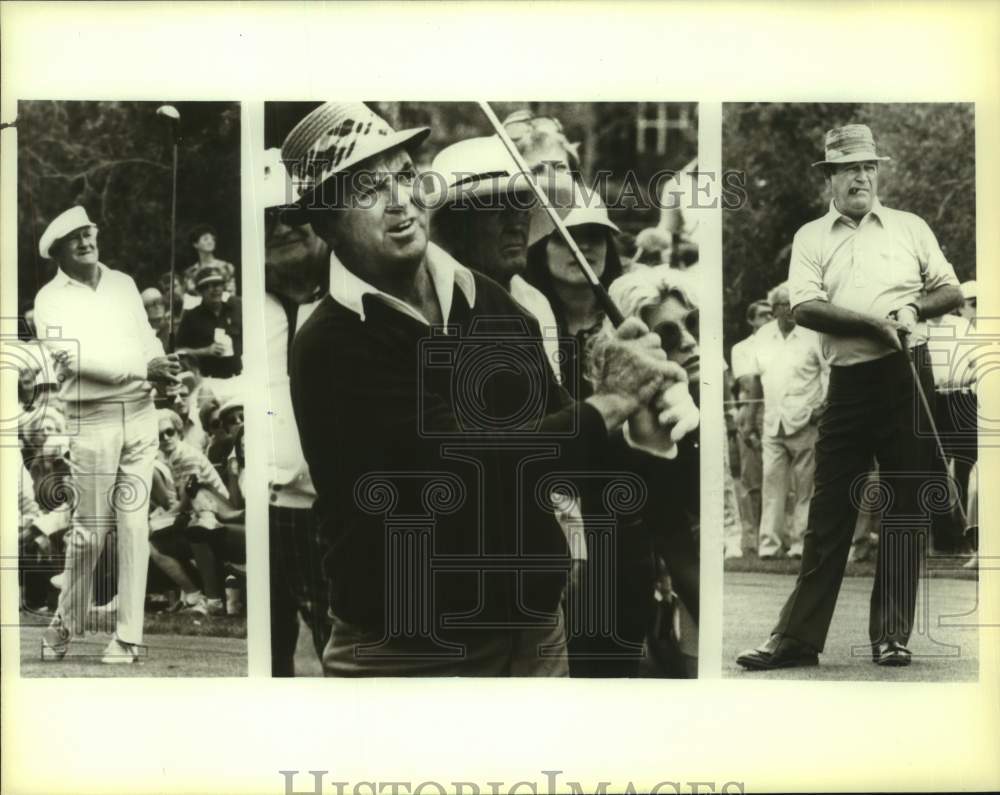 1987 Press Photo Golf Favorites to Compete in Legends of Golf Tournament- Historic Images