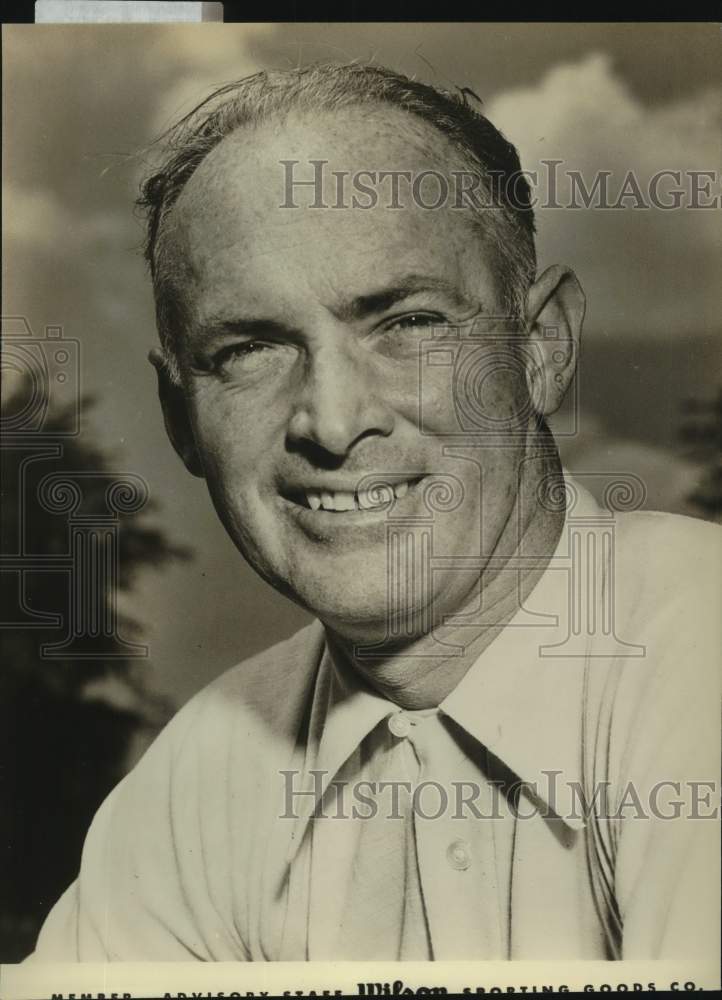 Press Photo Golfer Denny Shute - sas21369- Historic Images