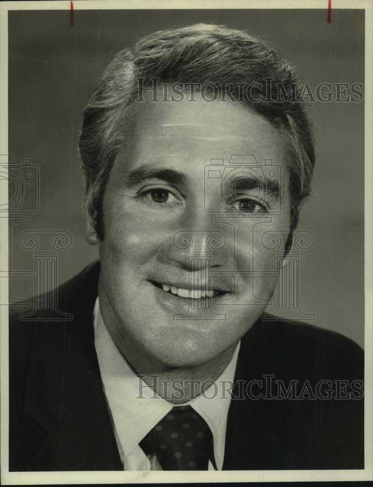 1978 Press Photo Sports Commentator Pat Summerall - sas21609- Historic Images