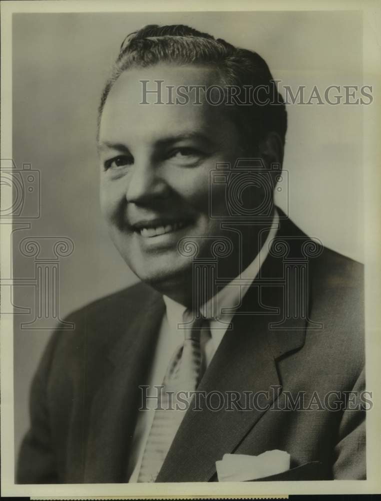 1953 Press Photo ABC Sportscaster Harry Wismer - sas21898- Historic Images