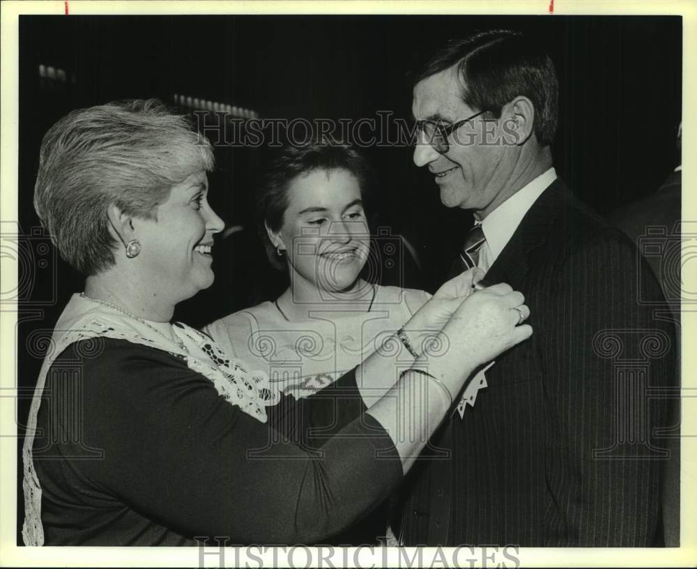 1988 Press Photo Mind Science Foundation Awards Reception Attendees - sas22029- Historic Images