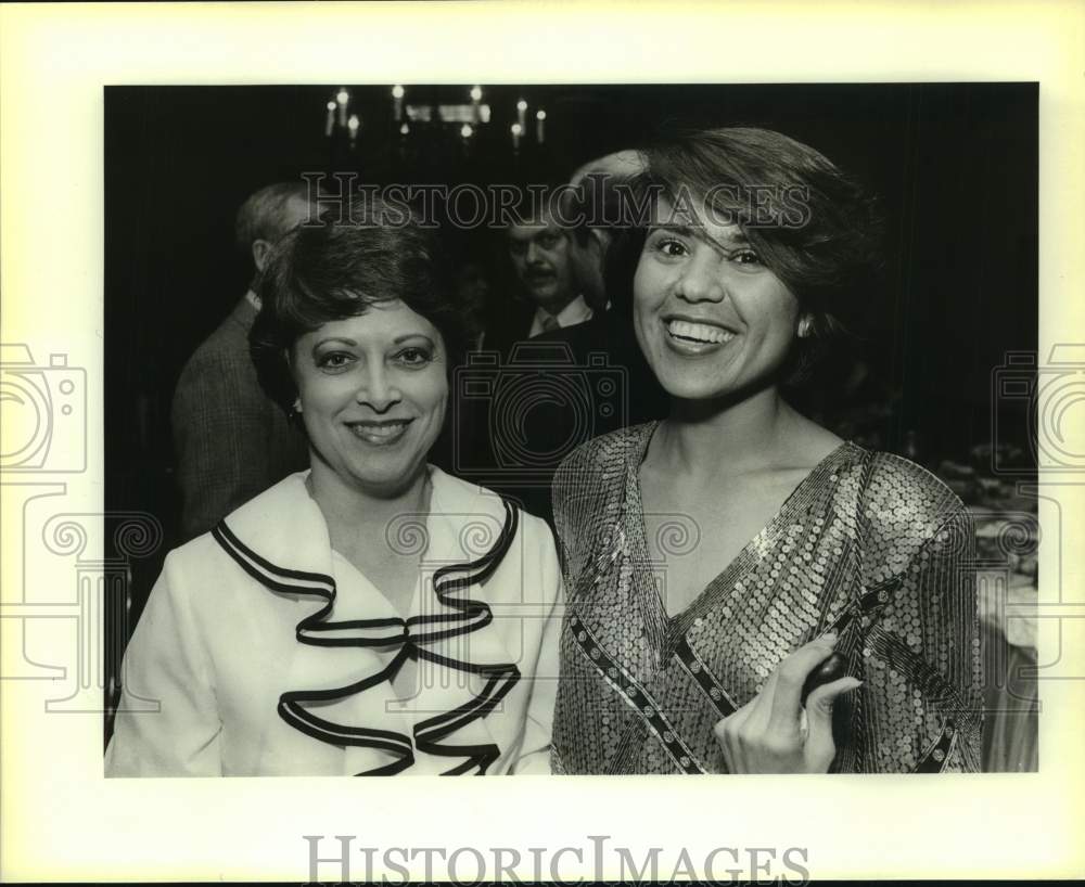 1986 Press Photo Psychology Party Attendees at La Mansion del Rio - sas22041- Historic Images