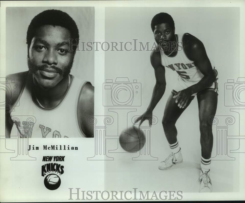 Press Photo New York Knicks Basketball Player Jim McMillian - sas22348- Historic Images