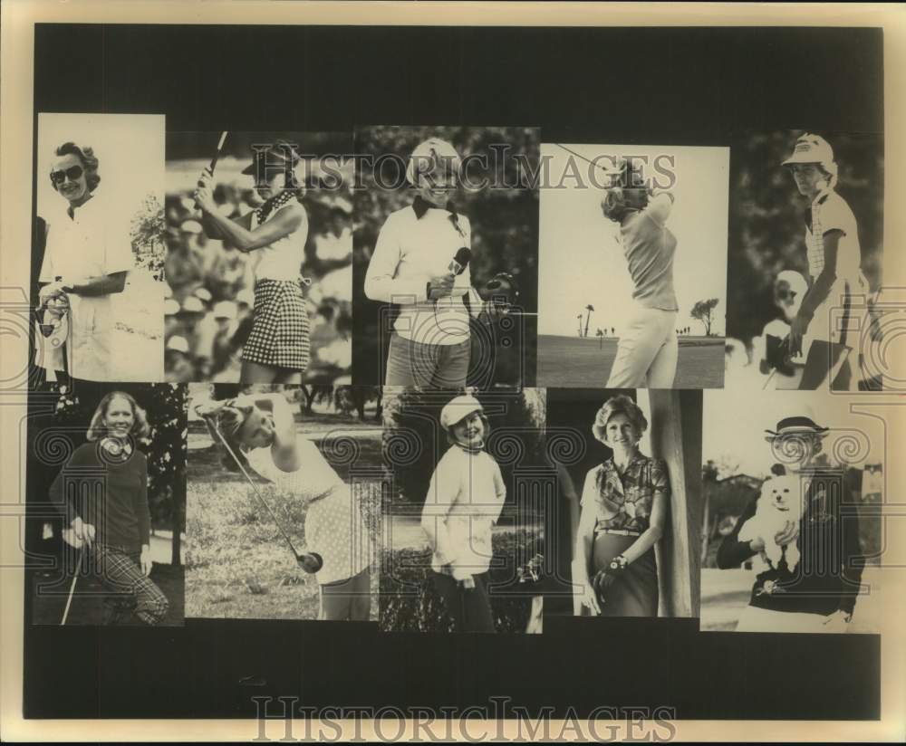 1980 Press Photo Ten Best Dressed Women in Golf - sas22553- Historic Images