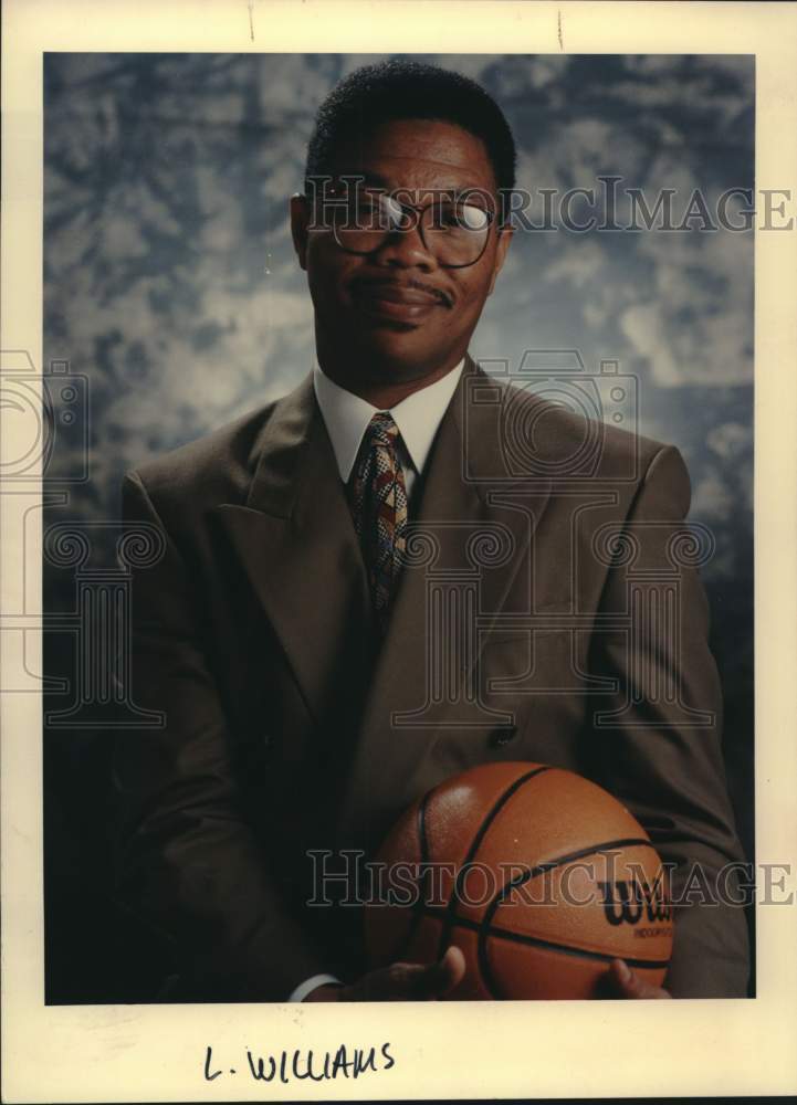 1994 Press Photo San Antonio High School Basketball Coach Langston Williams- Historic Images